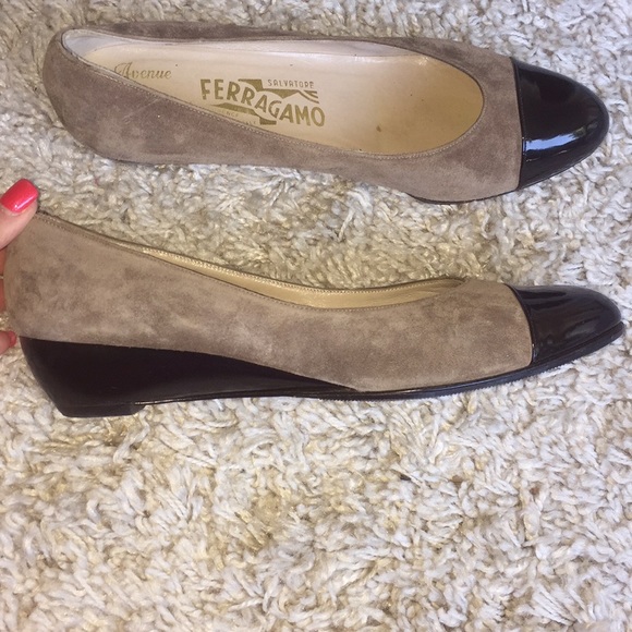 Salvatore Ferragamo Shoes - Ferragamo Heels with Black Toe